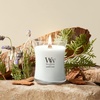 image:imageWoodWick Amethyst amp Amber Gifts for Women and Men 97 oz Medium Hourglass Candle with Crackling WickLavender  Cedar