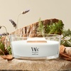 image:imageWoodWick Amethyst amp Amber Gifts for Women and Men 97 oz Medium Hourglass Candle with Crackling WickLavender  Cedar