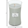 image:imageWoodWick Amethyst amp Amber Gifts for Women and Men 97 oz Medium Hourglass Candle with Crackling WickLavender  Cedar