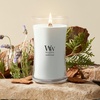 image:imageWoodWick Amethyst amp Amber Gifts for Women and Men 97 oz Medium Hourglass Candle with Crackling WickLavender  Cedar