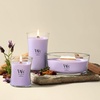 image:imageWoodWick Amethyst amp Amber Gifts for Women and Men 97 oz Medium Hourglass Candle with Crackling WickLavender Spa