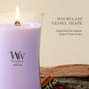 image:imageWoodWick Amethyst amp Amber Gifts for Women and Men 97 oz Medium Hourglass Candle with Crackling WickLavender Spa