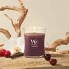 image:imageWoodWick Amethyst amp Amber Gifts for Women and Men 97 oz Medium Hourglass Candle with Crackling WickPhantom Cherry