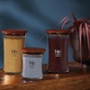 image:imageWoodWick Amethyst amp Amber Gifts for Women and Men 97 oz Medium Hourglass Candle with Crackling WickPhantom Cherry