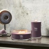 image:imageWoodWick Amethyst amp Amber Gifts for Women and Men 97 oz Medium Hourglass Candle with Crackling WickPurple