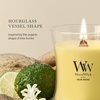 image:imageWoodWick Amethyst amp Amber Gifts for Women and Men 97 oz Medium Hourglass Candle with Crackling WickSolar Orchid