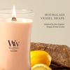 image:imageWoodWick Amethyst amp Amber Gifts for Women and Men 97 oz Medium Hourglass Candle with Crackling WickYuzu Blooms