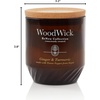 image:imageWoodWick Black Currant amp Rose Gifts for Women and Men 6 oz Renew Medium Candle with Crackling WickGinger  Turmeric