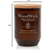 image:imageWoodWick Black Currant amp Rose Gifts for Women and Men 6 oz Renew Medium Candle with Crackling WickIncense  Myrrh