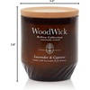 image:imageWoodWick Black Currant amp Rose Gifts for Women and Men 6 oz Renew Medium Candle with Crackling WickLavender  Cypress