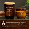 image:imageWoodWick Black Currant amp Rose Gifts for Women and Men 6 oz Renew Medium Candle with Crackling WickTomato Leaf  Basil