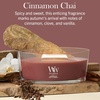 image:imageWoodWick Cinnamon Chai Holiday Candle Gifts for Women and Men 97 oz Medium Hourglass Candle with Crackling WickCinnamon Chai