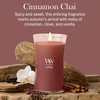 image:imageWoodWick Cinnamon Chai Holiday Candle Gifts for Women and Men 97 oz Medium Hourglass Candle with Crackling WickCinnamon Chai