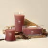 image:imageWoodWick Cinnamon Chai Holiday Candle Gifts for Women and Men 97 oz Medium Hourglass Candle with Crackling WickCinnamon Chai