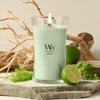 image:imageWoodWick Cinnamon Chai Holiday Candle Gifts for Women and Men 97 oz Medium Hourglass Candle with Crackling WickMatcha Zest
