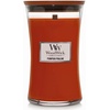 image:imageWoodWick Cinnamon Chai Holiday Candle Gifts for Women and Men 97 oz Medium Hourglass Candle with Crackling WickPumpkin Praline