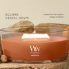 image:imageWoodWick Cinnamon Chai Holiday Candle Gifts for Women and Men 97 oz Medium Hourglass Candle with Crackling WickPumpkin Praline