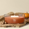 image:imageWoodWick Cinnamon Chai Holiday Candle Gifts for Women and Men 97 oz Medium Hourglass Candle with Crackling WickPumpkin Praline