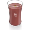 image:imageWoodWick Cinnamon Chai Holiday Candle Gifts for Women and Men 97 oz Medium Hourglass Candle with Crackling WickRed