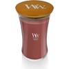 image:imageWoodWick Cinnamon Chai Holiday Candle Gifts for Women and Men 97 oz Medium Hourglass Candle with Crackling WickRed