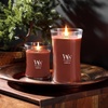 image:imageWoodWick Cinnamon Chai Holiday Candle Gifts for Women and Men 97 oz Medium Hourglass Candle with Crackling WickRed