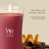 image:imageWoodWick Cinnamon Chai Holiday Candle Gifts for Women and Men 97 oz Medium Hourglass Candle with Crackling WickSpiced Blackberry