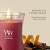 image:imageWoodWick Cinnamon Chai Holiday Candle Gifts for Women and Men 97 oz Medium Hourglass Candle with Crackling WickSpiced Blackberry