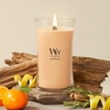 image:imageWoodWick Cinnamon Chai Holiday Candle Gifts for Women and Men 97 oz Medium Hourglass Candle with Crackling WickTangerine  Citron