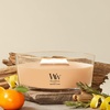 image:imageWoodWick Cinnamon Chai Holiday Candle Gifts for Women and Men 97 oz Medium Hourglass Candle with Crackling WickTangerine  Citron