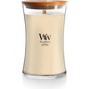 image:imageWoodWick Cinnamon Chai Holiday Candle Gifts for Women and Men 97 oz Medium Hourglass Candle with Crackling WickVanilla Bean