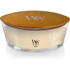 image:imageWoodWick Cinnamon Chai Holiday Candle Gifts for Women and Men 97 oz Medium Hourglass Candle with Crackling WickWhite