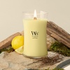 image:imageWoodWick Cinnamon Chai Holiday Candle Gifts for Women and Men 97 oz Medium Hourglass Candle with Crackling WickYuzu  Vetiver