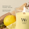 image:imageWoodWick Cinnamon Chai Holiday Candle Gifts for Women and Men 97 oz Medium Hourglass Candle with Crackling WickYuzu  Vetiver