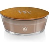 image:imageWoodWick Coastal Sunset Gifts for Women and Men 16 oz Ellipse Candle with Crackling WickCashmere