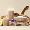 image:imageWoodWick Coastal Sunset Gifts for Women and Men 16 oz Ellipse Candle with Crackling WickCashmere