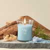 image:imageWoodWick Coastal Sunset Gifts for Women and Men 16 oz Ellipse Candle with Crackling WickCedarwood  Ocean Moss
