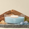 image:imageWoodWick Coastal Sunset Gifts for Women and Men 16 oz Ellipse Candle with Crackling WickCedarwood  Ocean Moss