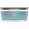 image:imageWoodWick Coastal Sunset Gifts for Women and Men 16 oz Ellipse Candle with Crackling WickCedarwood  Ocean Moss
