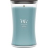image:imageWoodWick Coastal Sunset Gifts for Women and Men 16 oz Ellipse Candle with Crackling WickCedarwood  Ocean Moss