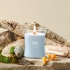 image:imageWoodWick Coastal Sunset Gifts for Women and Men 16 oz Ellipse Candle with Crackling WickLakeside Mist