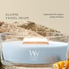 image:imageWoodWick Coastal Sunset Gifts for Women and Men 16 oz Ellipse Candle with Crackling WickLakeside Mist