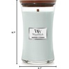 image:imageWoodWick Coastal Sunset Gifts for Women and Men 16 oz Ellipse Candle with Crackling WickSagewood  Seagrass