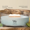 image:imageWoodWick Coastal Sunset Gifts for Women and Men 16 oz Ellipse Candle with Crackling WickSagewood  Seagrass