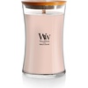 image:imageWoodWick Coastal Sunset Gifts for Women and Men 16 oz Ellipse Candle with Crackling WickVanilla  Sea Salt