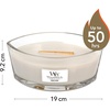 image:imageWoodWick Coastal Sunset Gifts for Women and Men 16 oz Ellipse Candle with Crackling WickWarm Wool