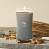 image:imageWoodWick Fireside Holiday Candle Gifts for Women and Men 16 oz Ellipse Candle with Crackling WickEvening Bonfire