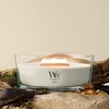 image:imageWoodWick Fireside Holiday Candle Gifts for Women and Men 16 oz Ellipse Candle with Crackling WickFireside