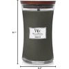 image:imageWoodWick Fireside Holiday Candle Gifts for Women and Men 16 oz Ellipse Candle with Crackling WickFraser Fir