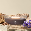 image:imageWoodWick Fireside Holiday Candle Gifts for Women and Men 16 oz Ellipse Candle with Crackling WickIris Woods