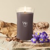 image:imageWoodWick Fireside Holiday Candle Gifts for Women and Men 16 oz Ellipse Candle with Crackling WickIris Woods